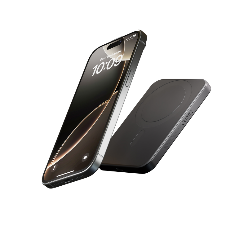 product image 1 - Zens Qi2 Powerbank Slim Aluminium Powerbank Qi2 5k mAh